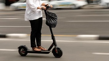 The liability of the user of the electric scooter